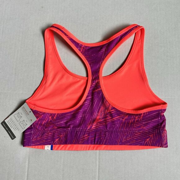 Champion C9 Power Core Reversible Compression Sports Bra Women’s L Purple Orange - Picture 4 of 7